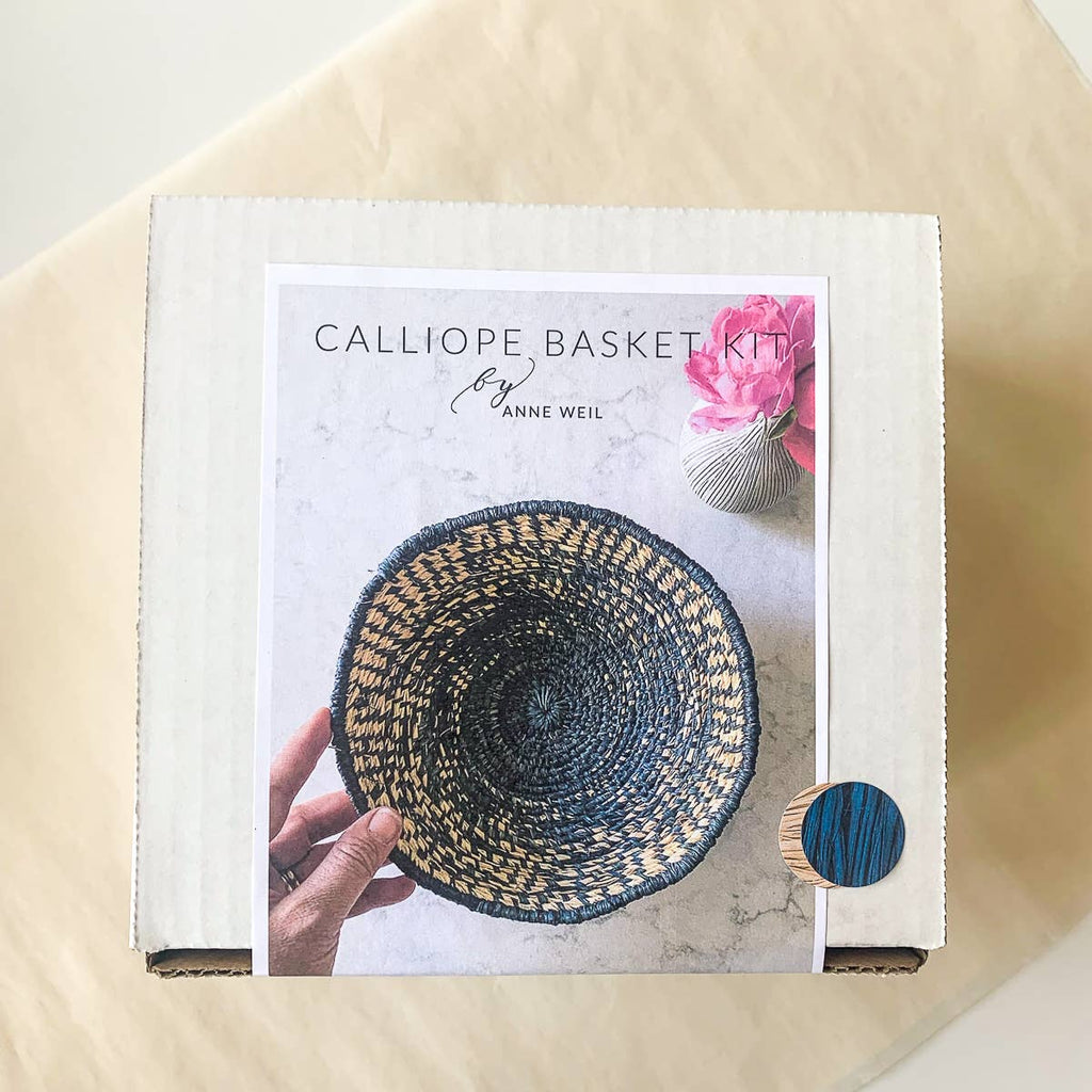 Calliope Basket Kit: Woodrose and Natural