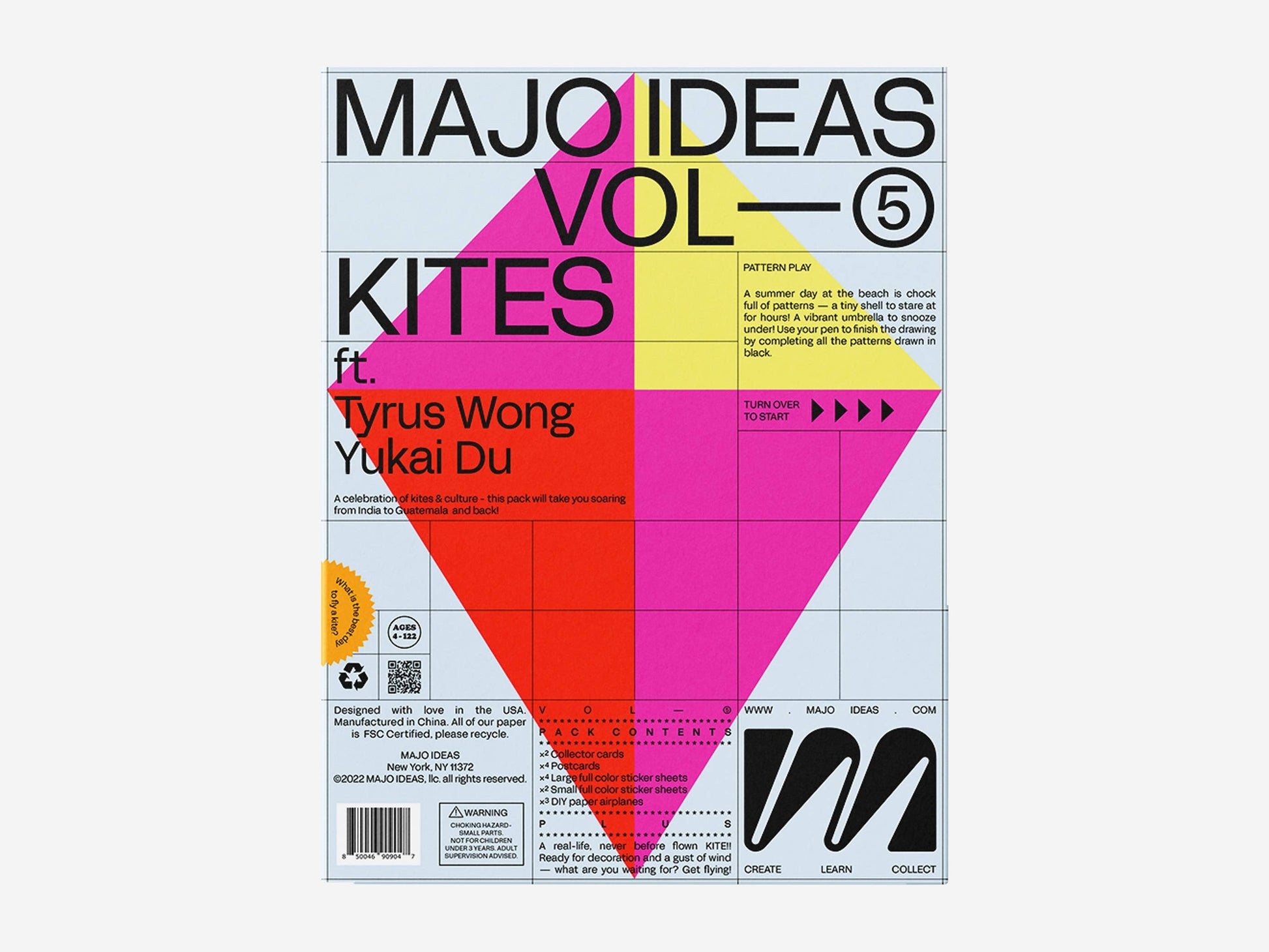 MAJO IDEAS VOL ⑤ — KITES Sticker Based Art Pack