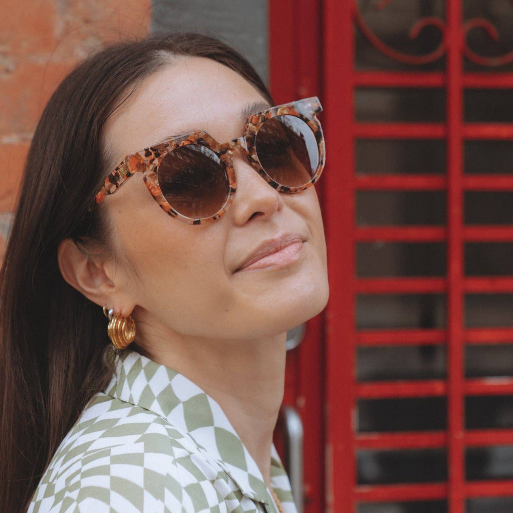 Aster Terra Fawna Tortoise Shell Sunglasses