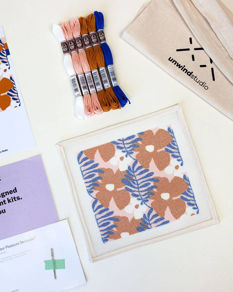 Royan Sunglasses Case Needlepoint Kit