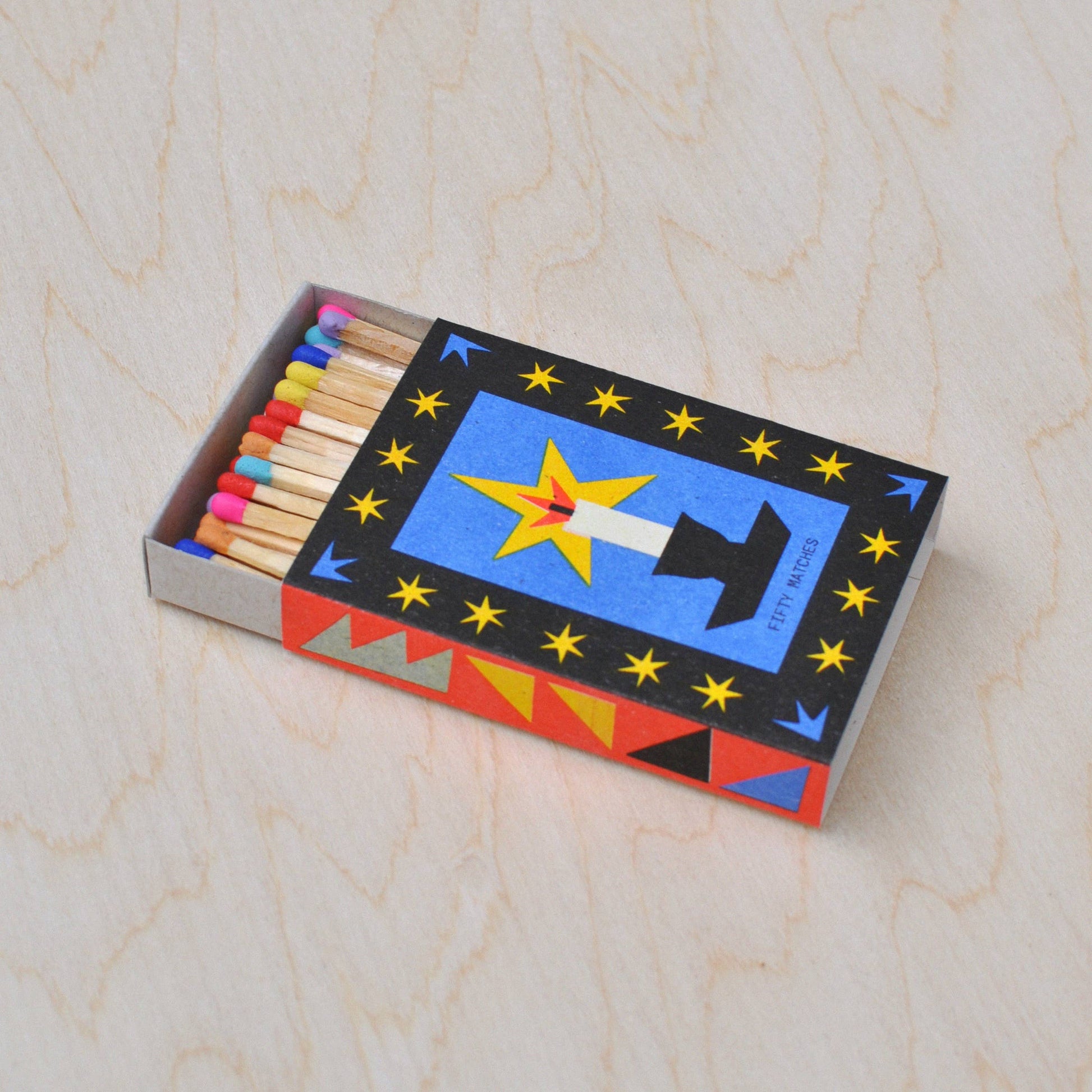Sunroom - "Candle" Risograph Printed Matchbox