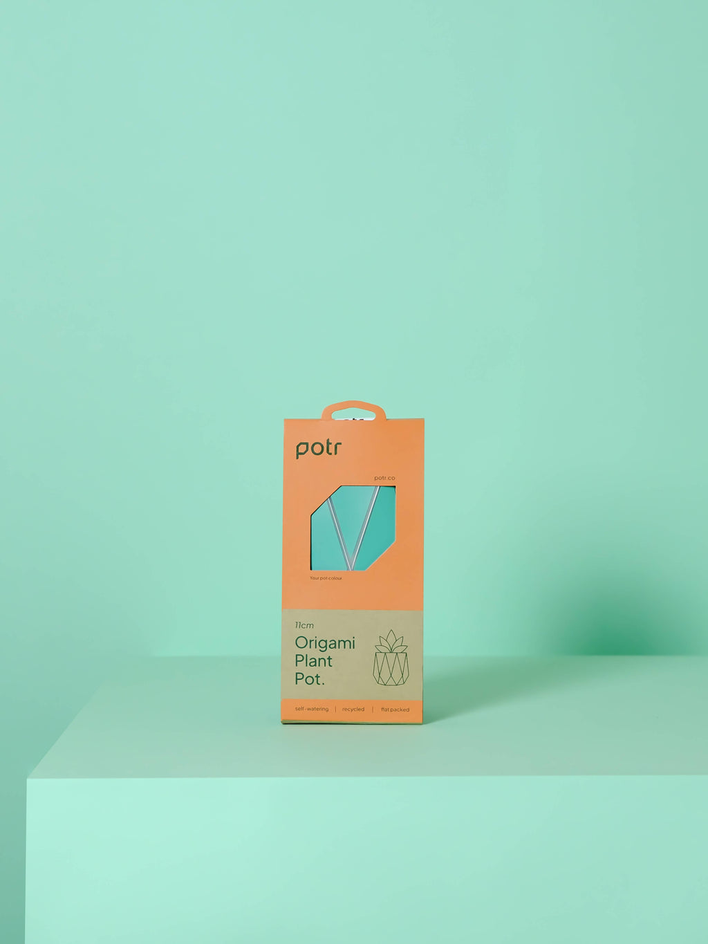 11cm Self-Watering POTR | Aqua Blue