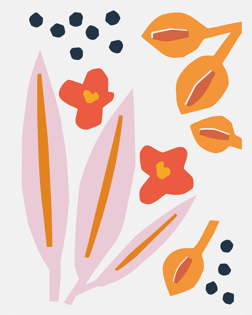 Paper Flowers Beginner Needlepoint Kit