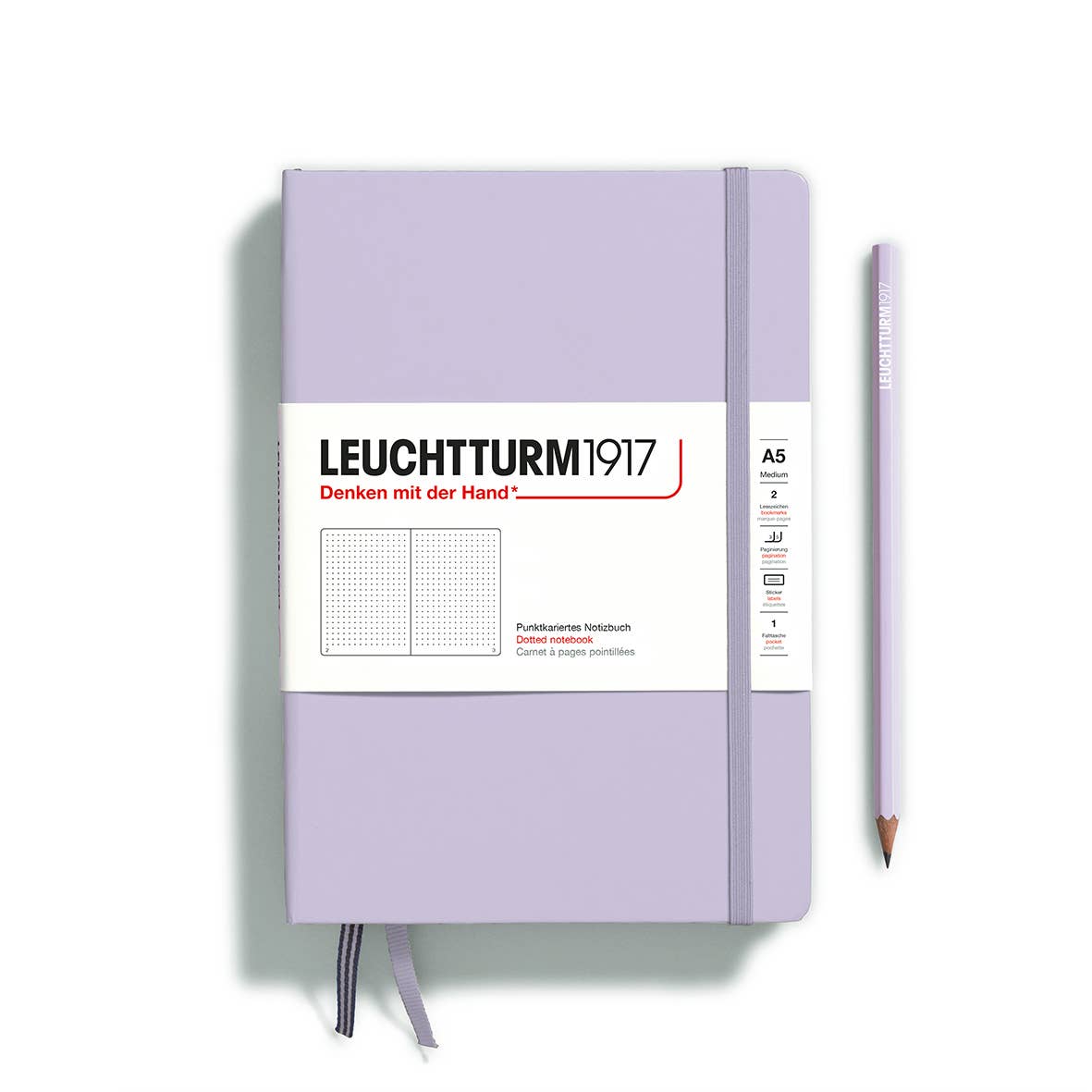 Hardcover Notebook - Lilac