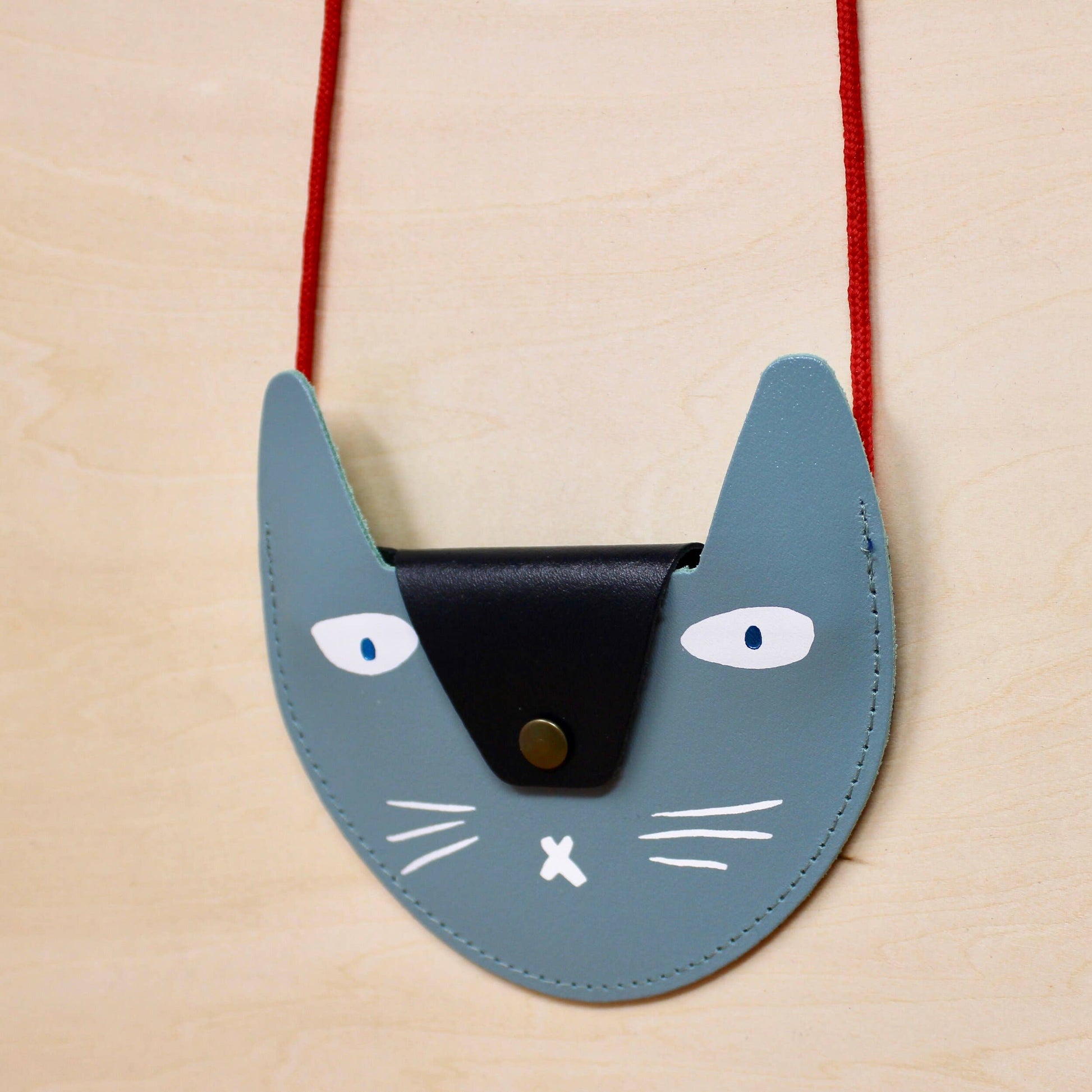 Cat Pocket Purse - Heritage Blue & Navy