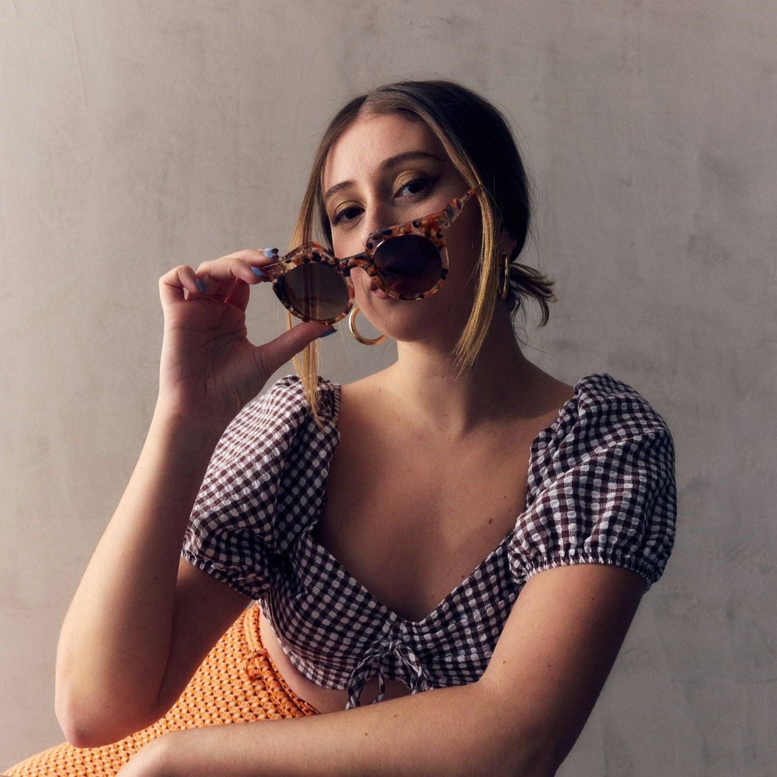 Aster Terra Fawna Tortoise Shell Sunglasses