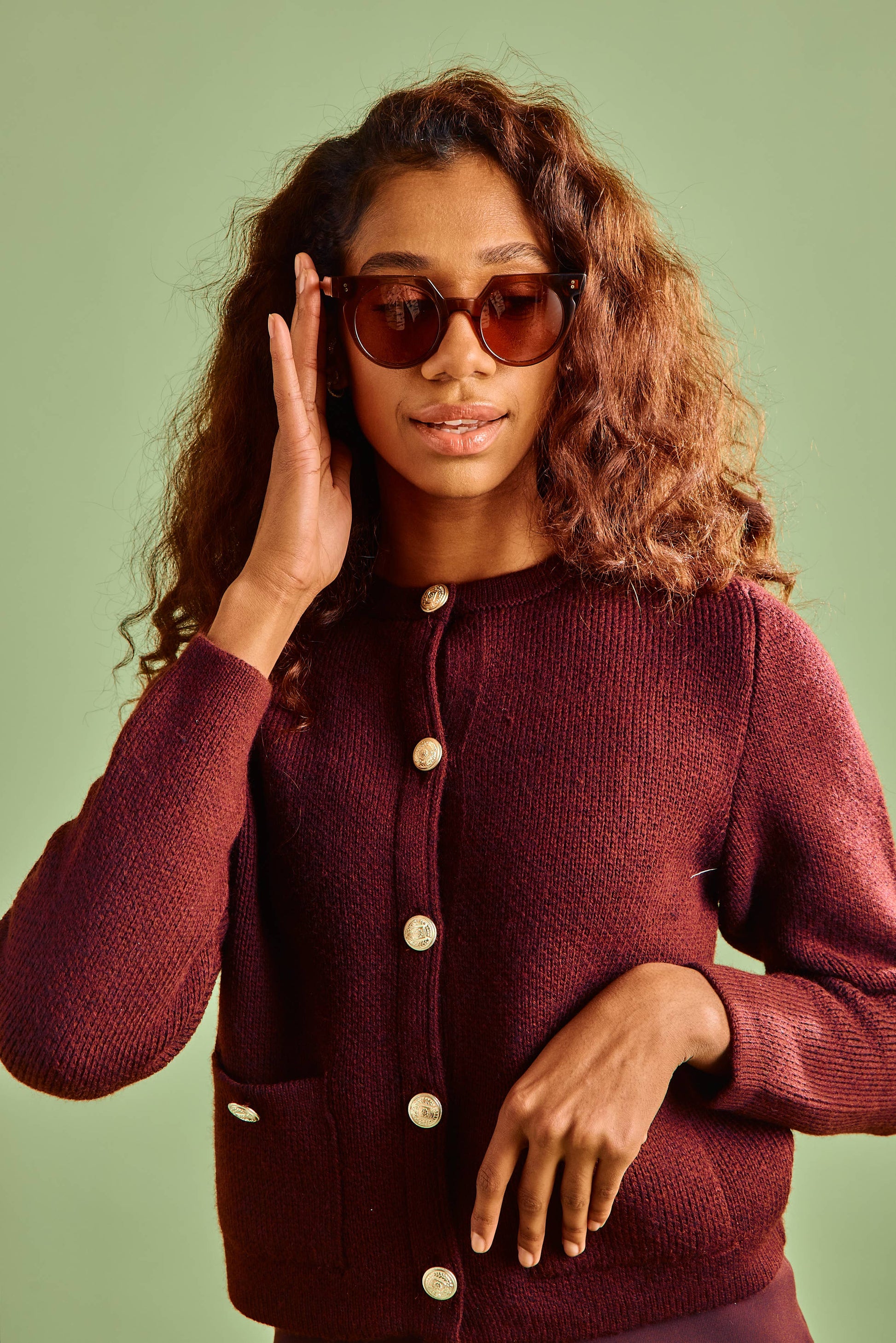 Aster Velvet Urchin Sunglasses