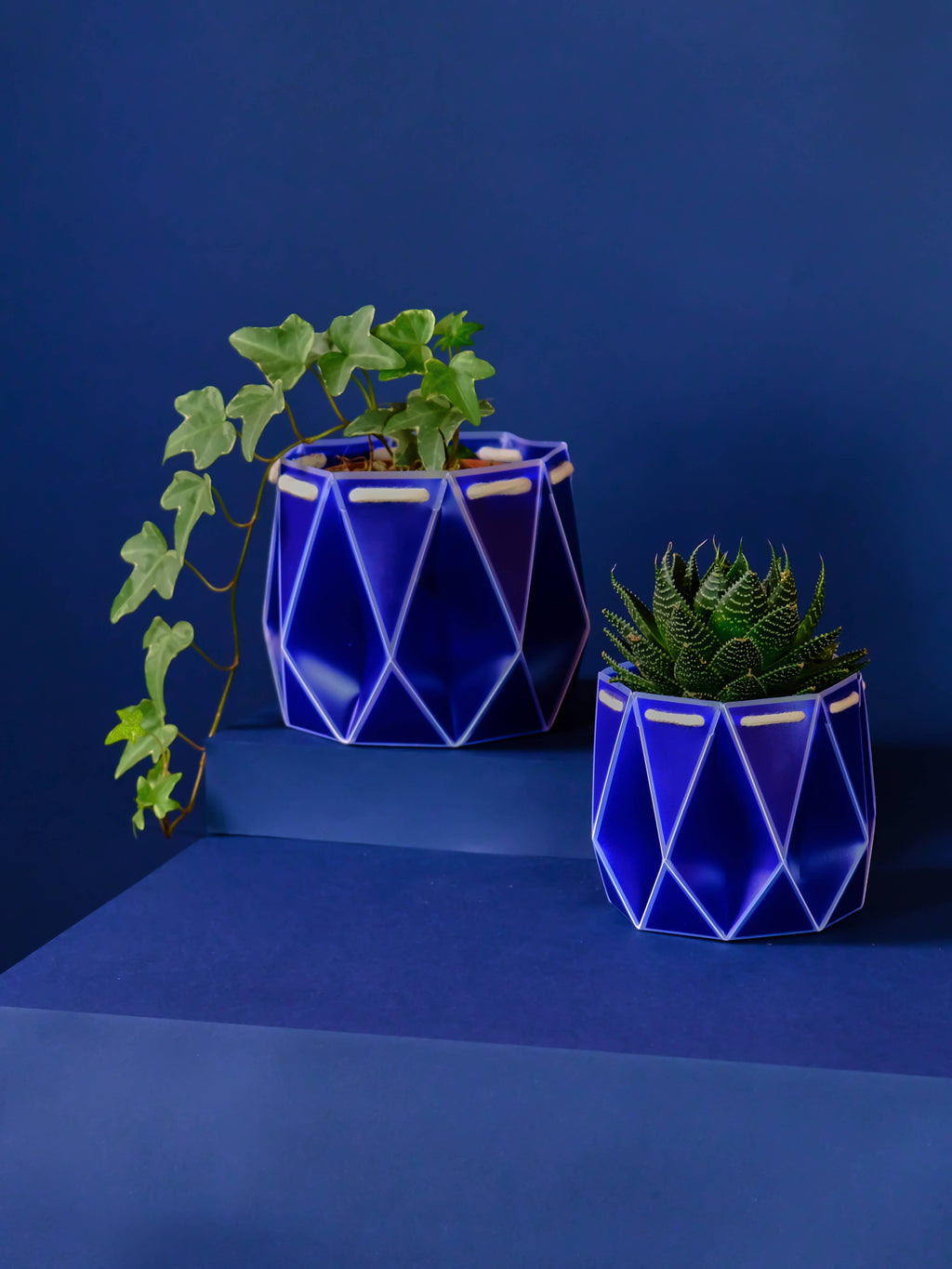 15cm Self-Watering POTR | Navy Pot