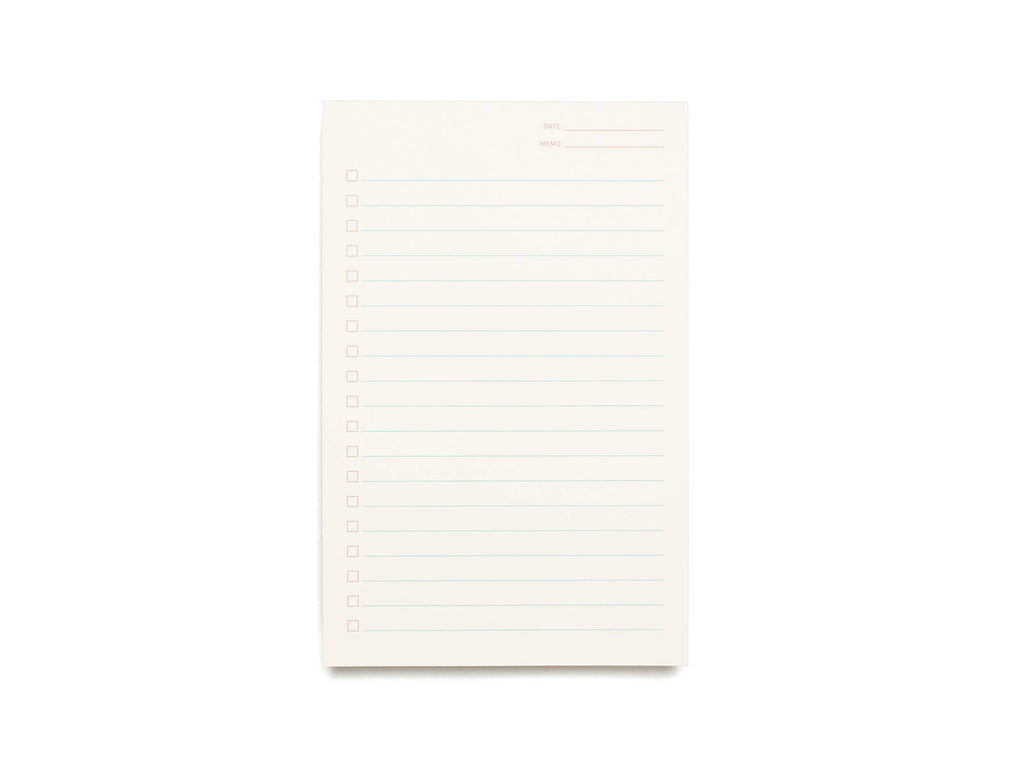 Checklist Notepad