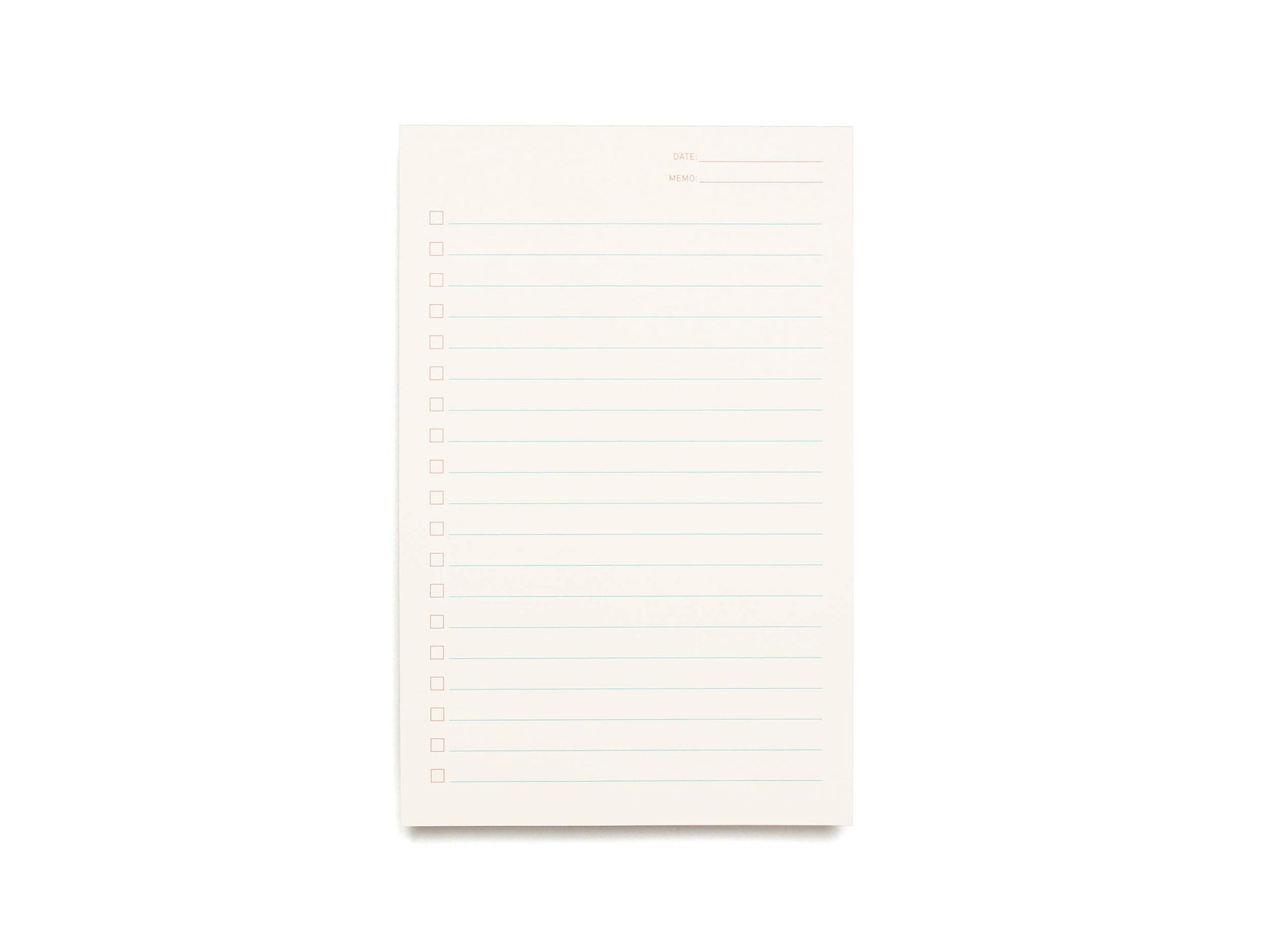 Checklist Notepad