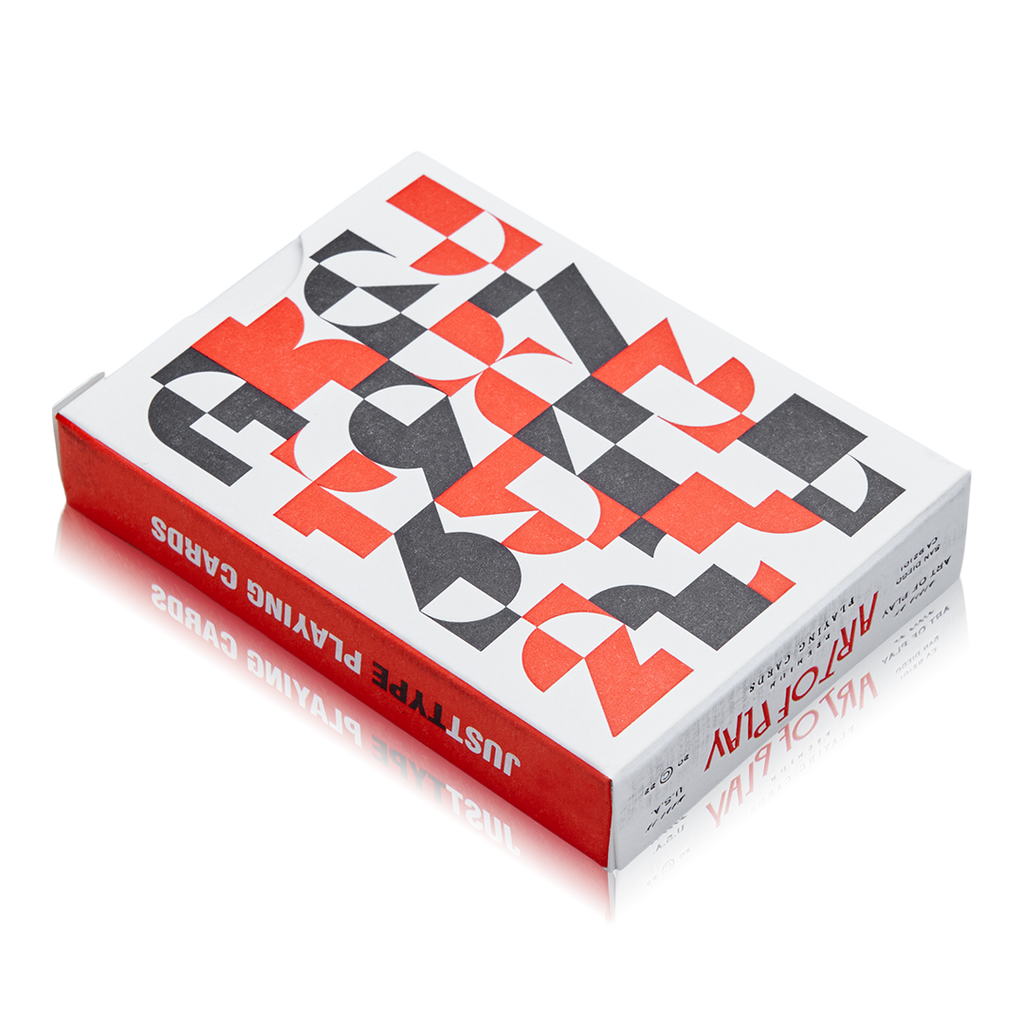 Just Type Playing Cards: Edition 1