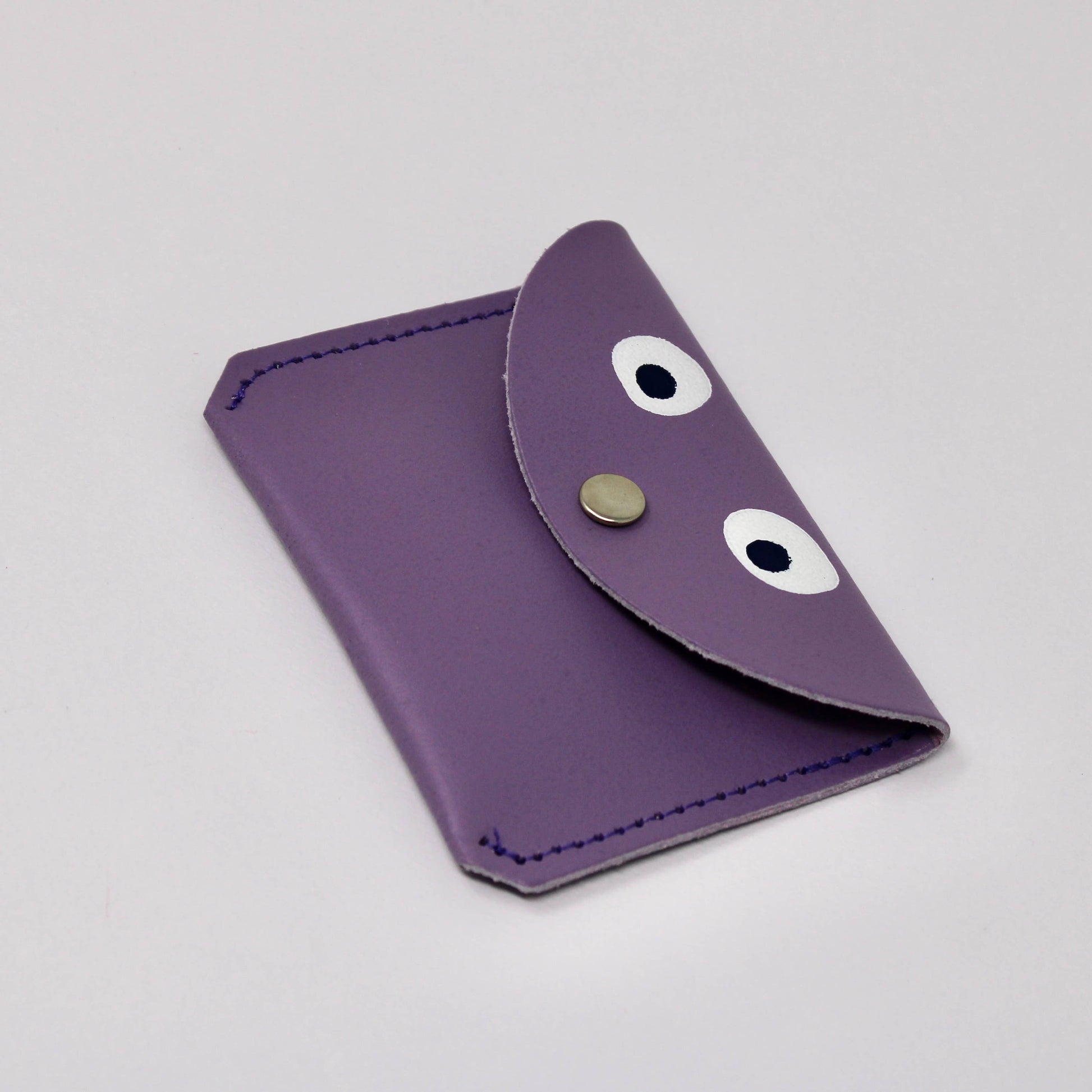 Googly Eye Mini Coin Purse - Lilac