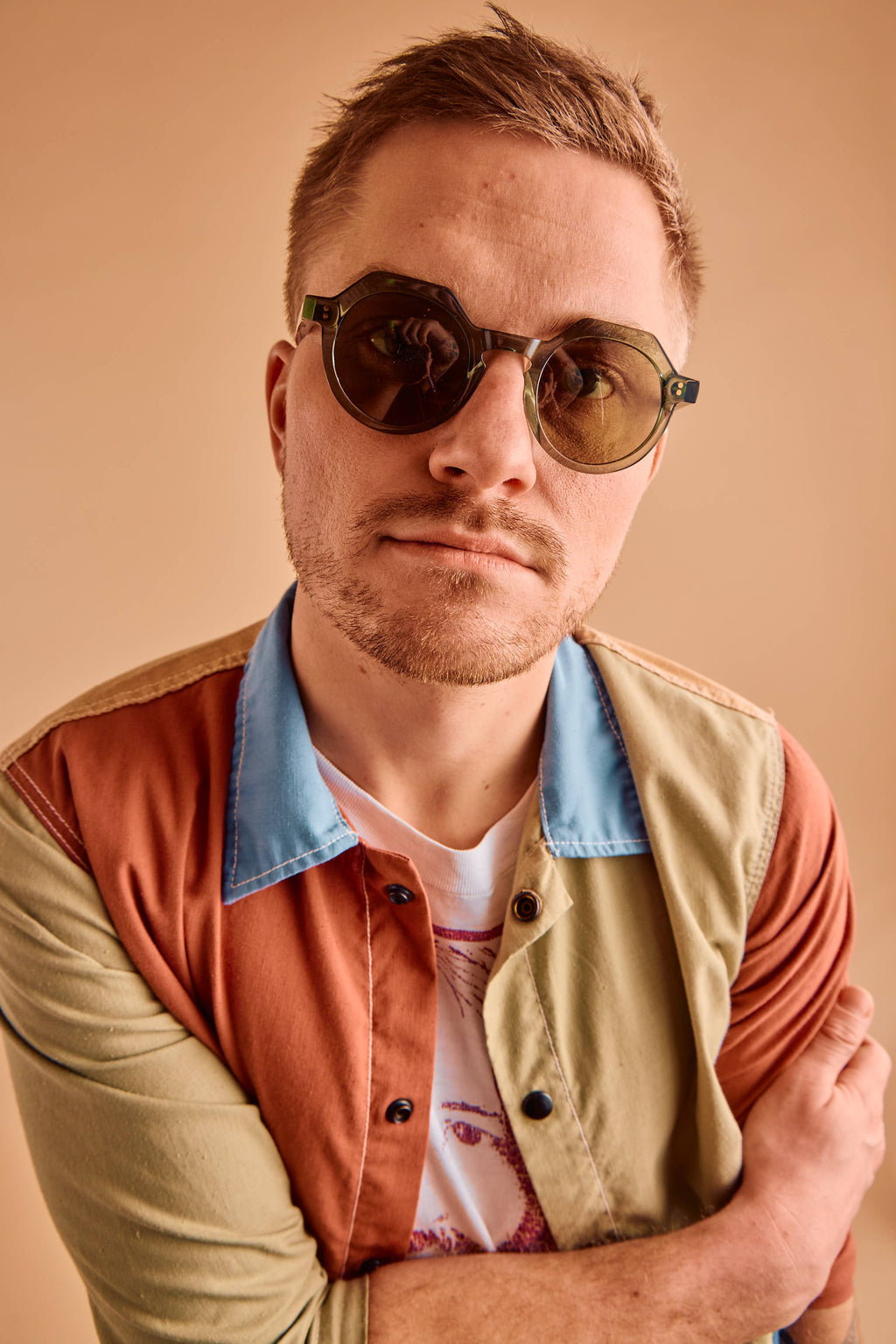 Georgie Verde Palma Green Sunglasses 