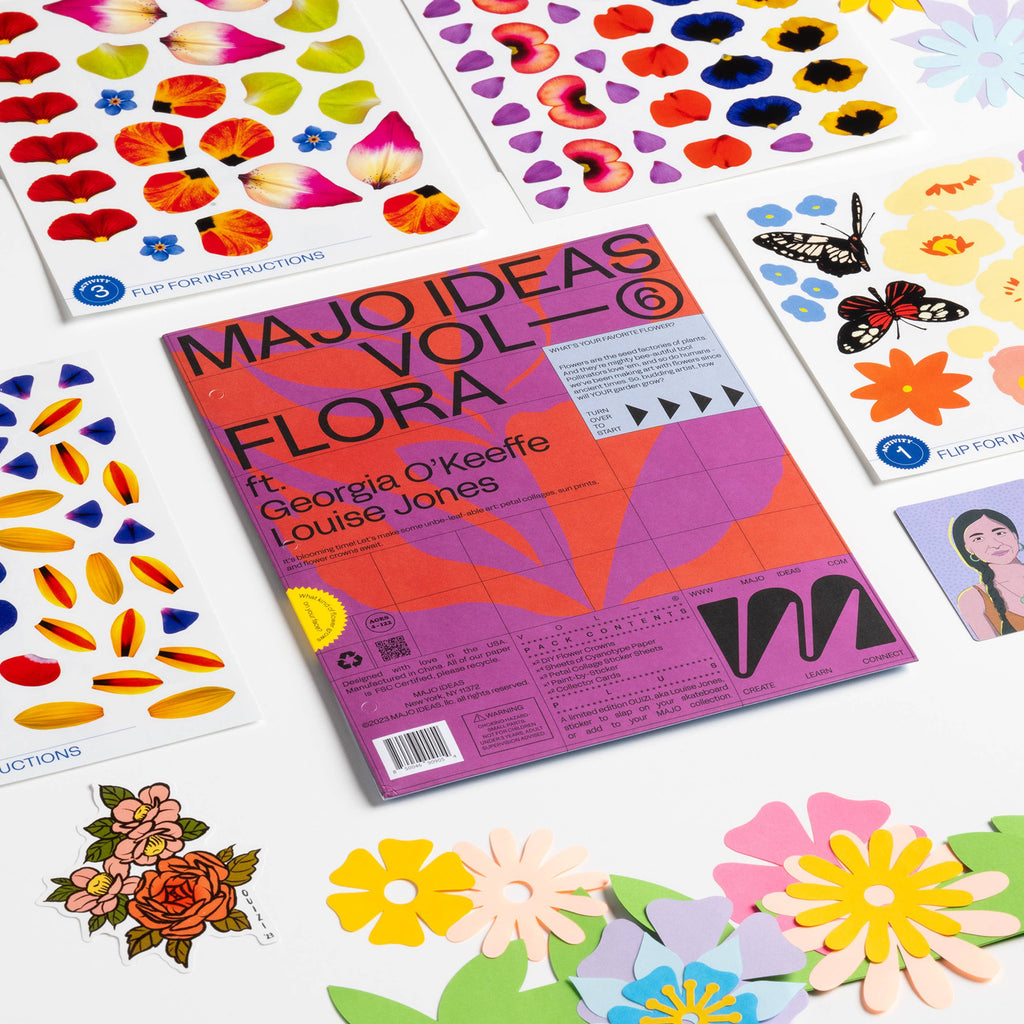 MAJO IDEAS VOL ⑥ — FLORA Sticker Based Art Pack