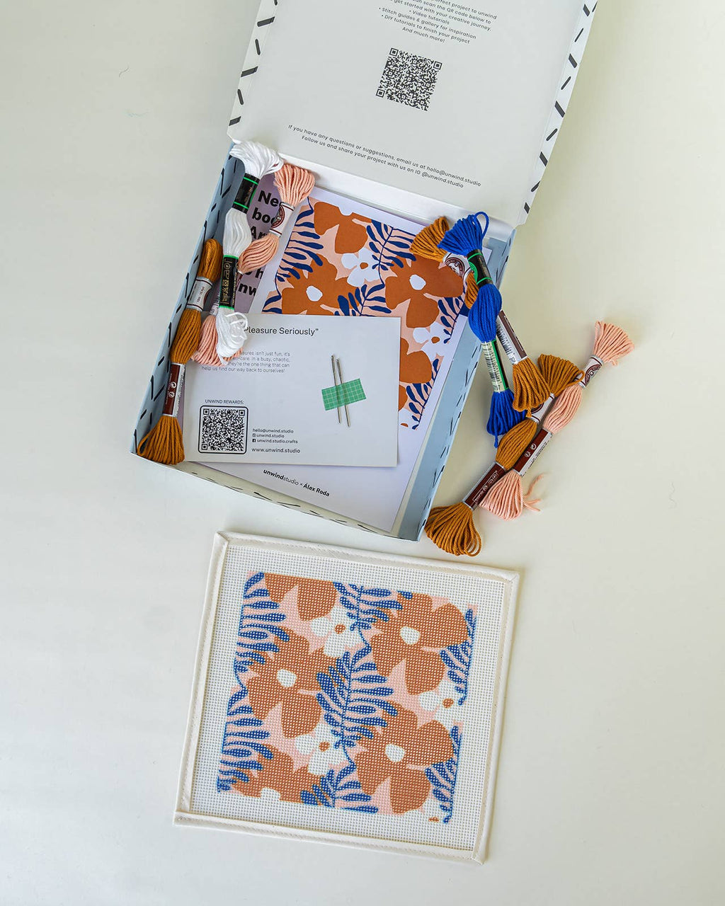 Royan Sunglasses Case Needlepoint Kit