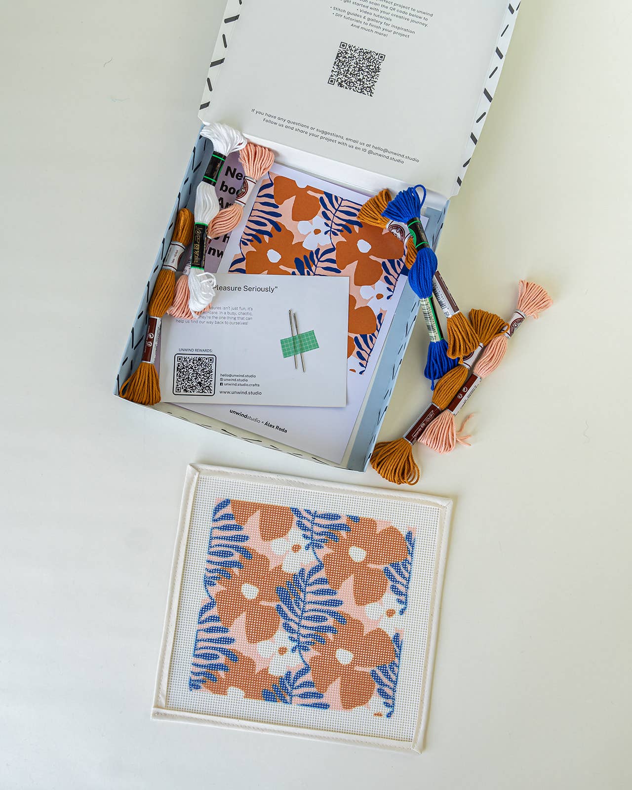 Royan Sunglasses Case Needlepoint Kit