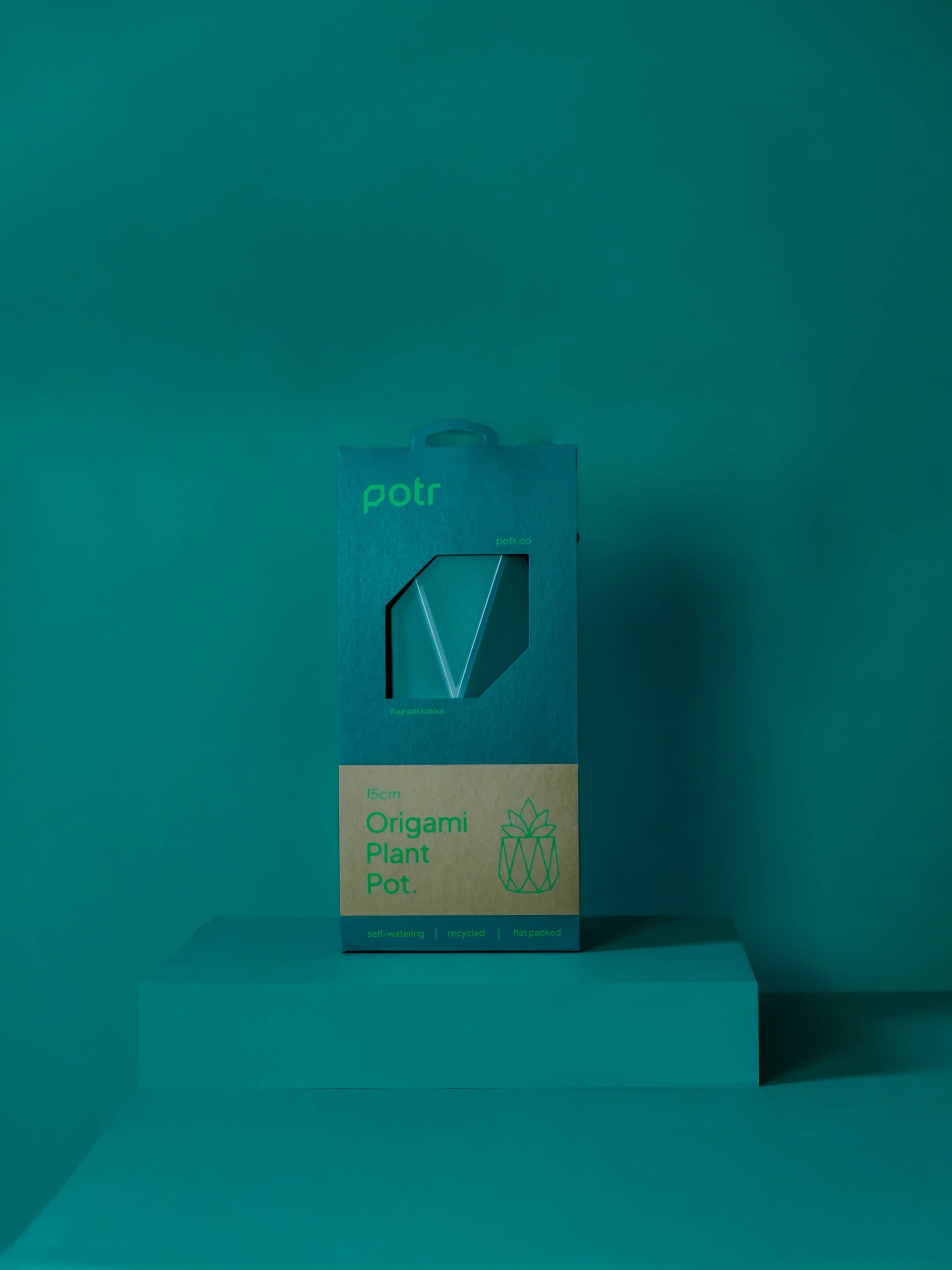 15cm Self-Watering POTR | Dark Teal