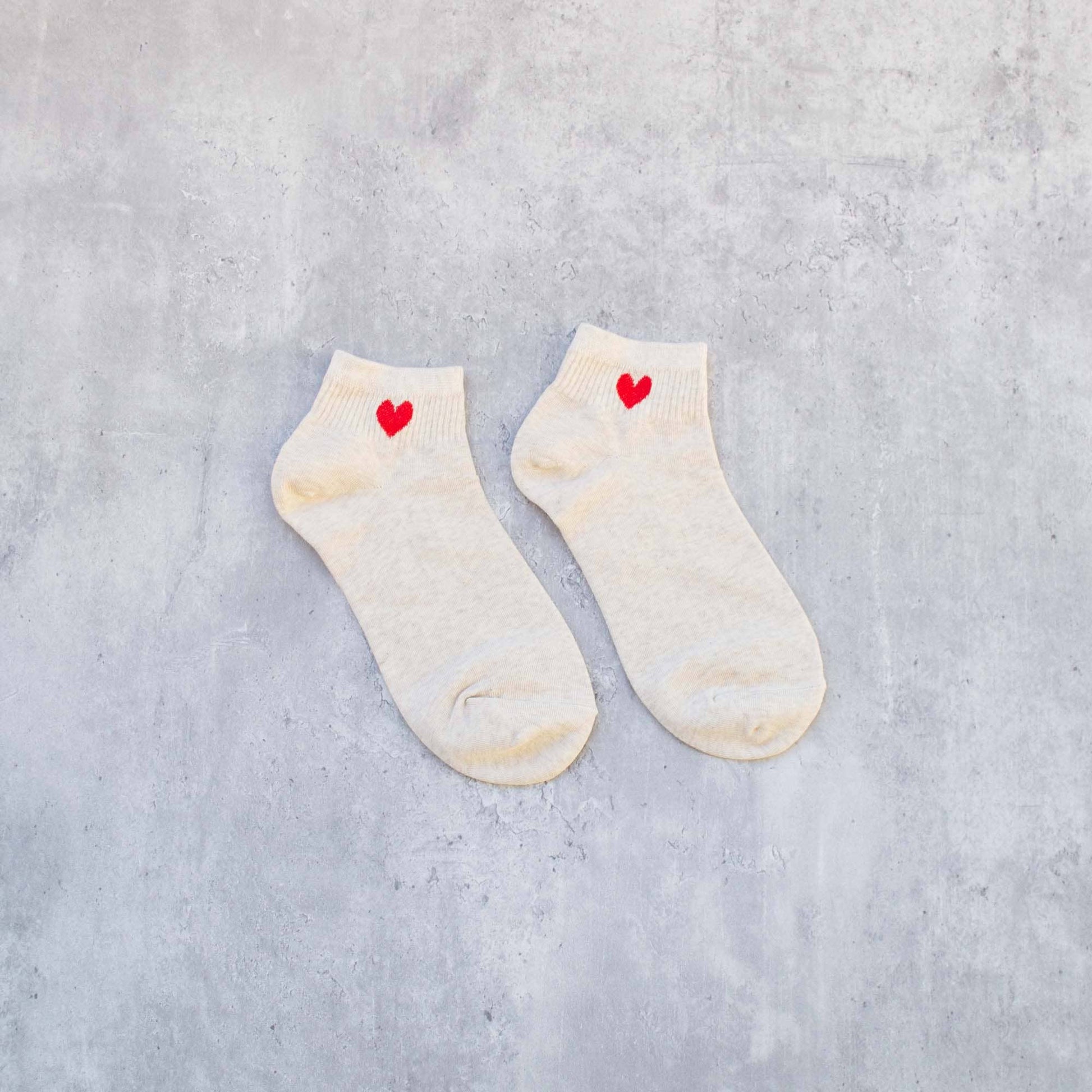 Mini Heart Ankle Socks