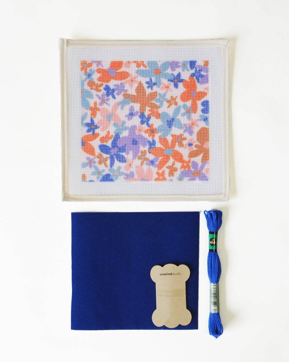 Laura Flor Sunglasses Case Needlepoint Kit