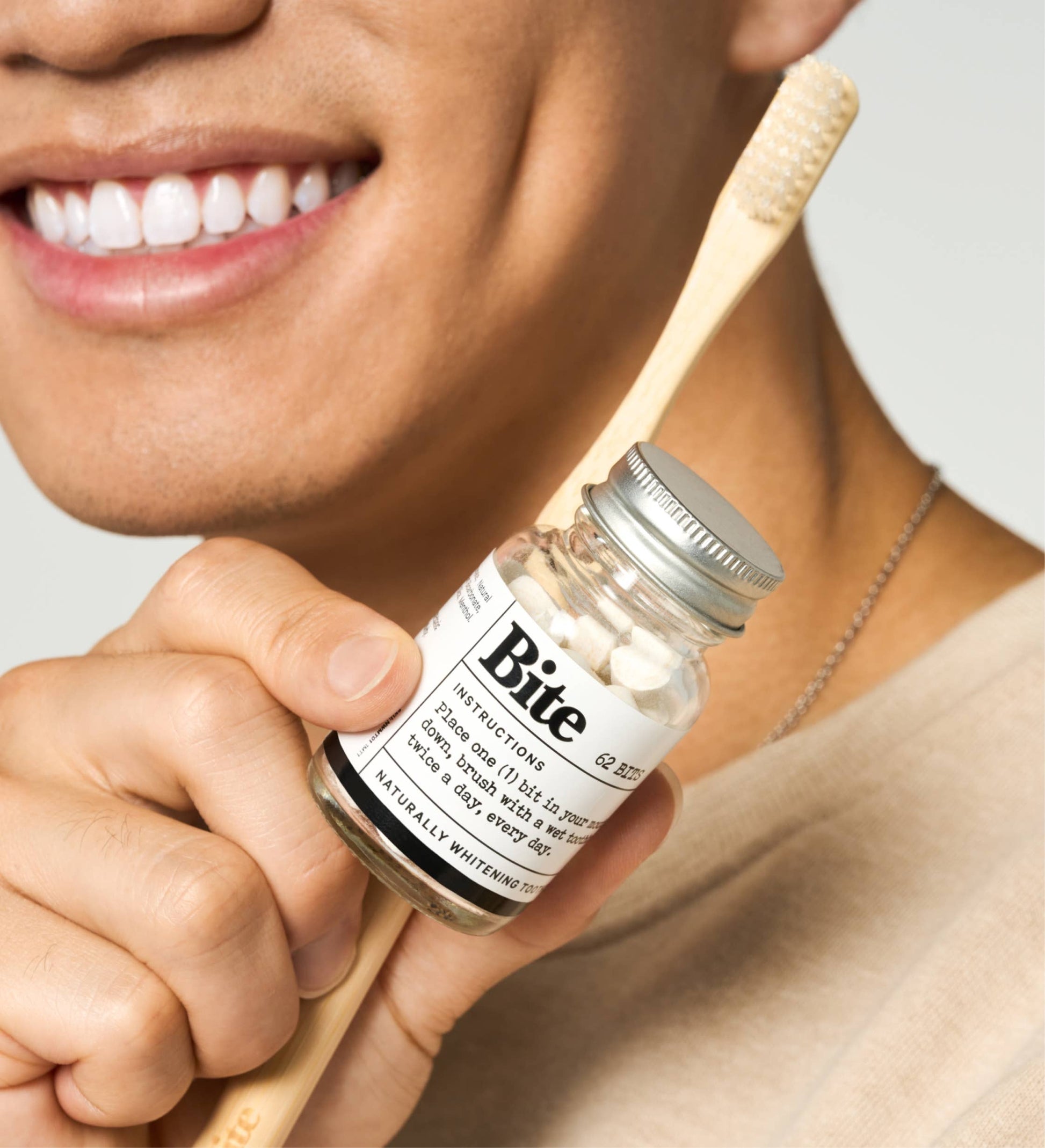 Fresh Mint Fluoride-Free Toothpaste Bits