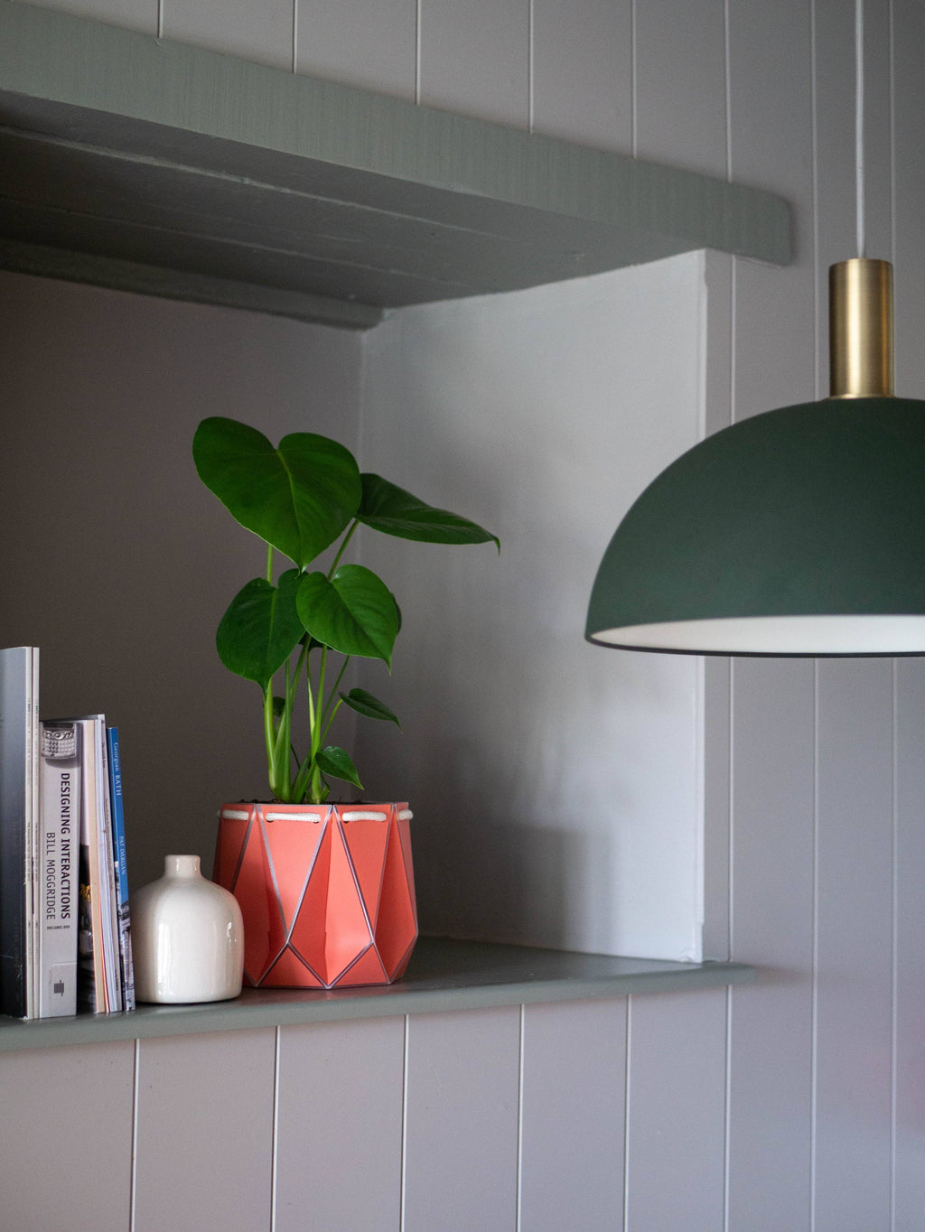 18cm Self-Watering POTR | Coral Orange