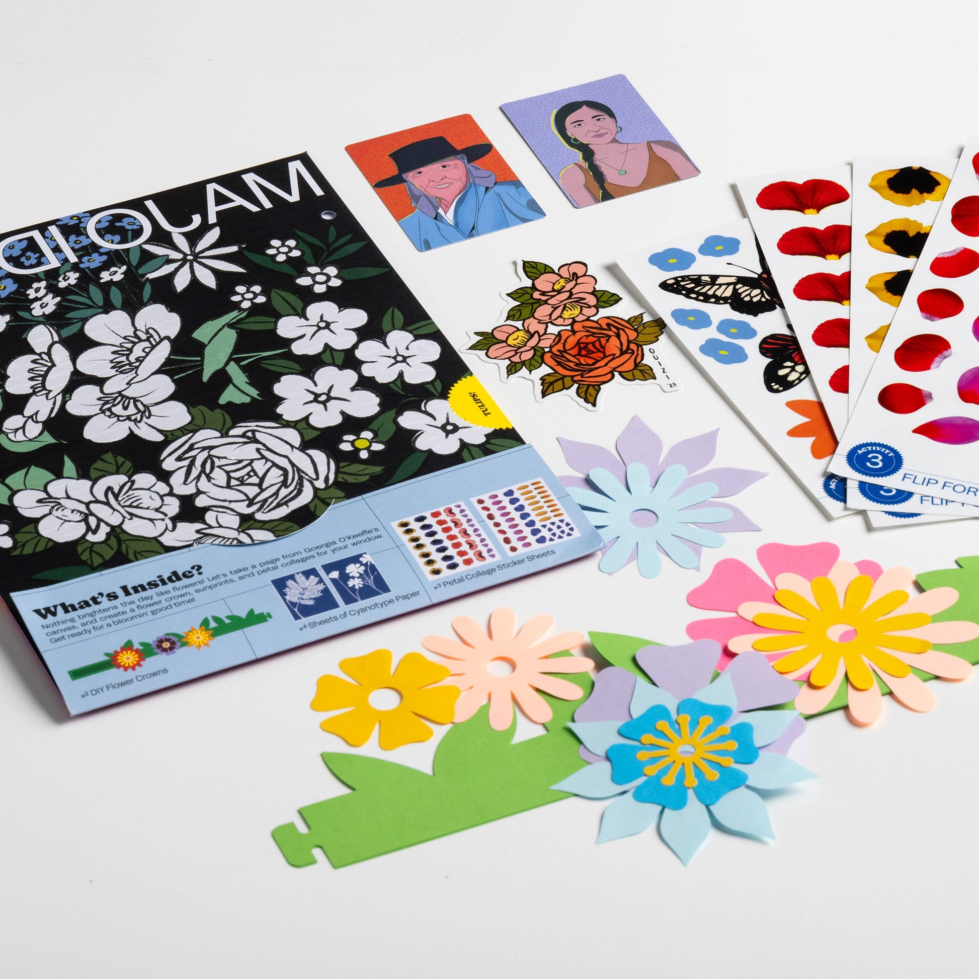 MAJO IDEAS VOL ⑥ — FLORA Sticker Based Art Pack