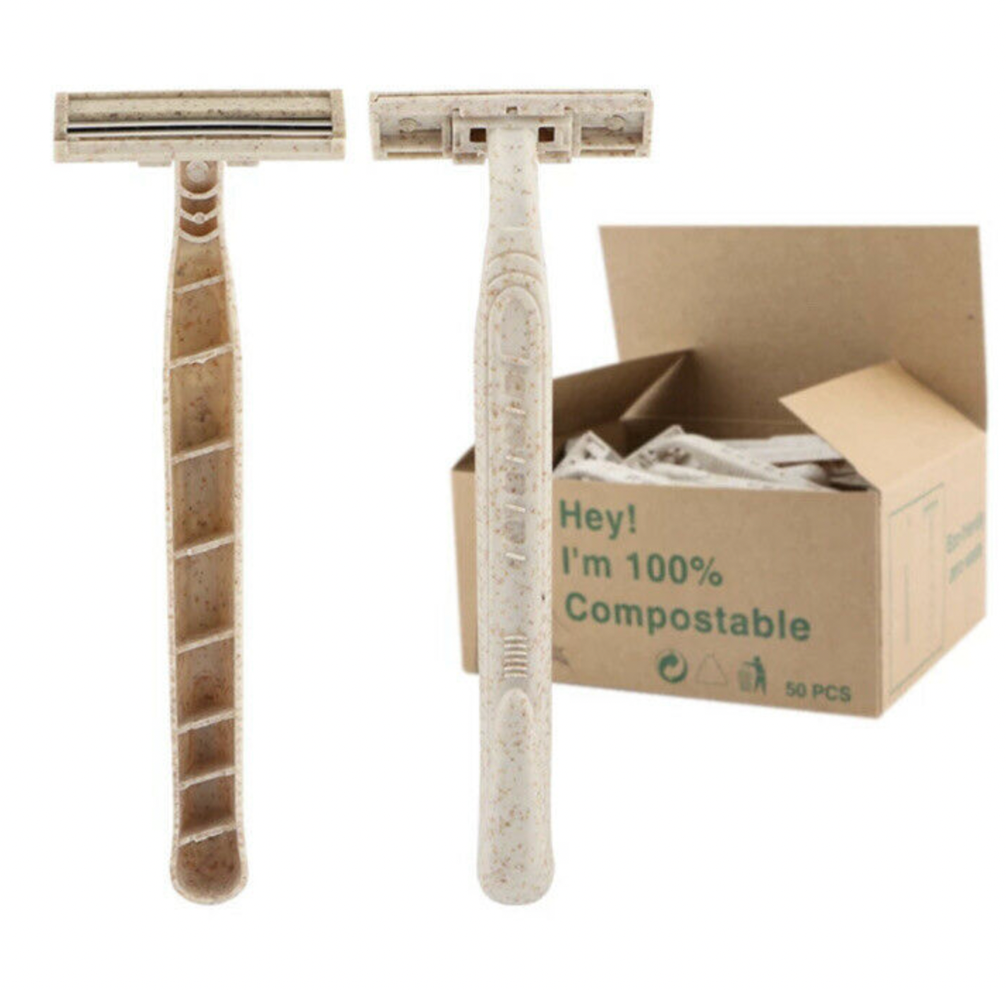 Biodegradable Wheat Razor