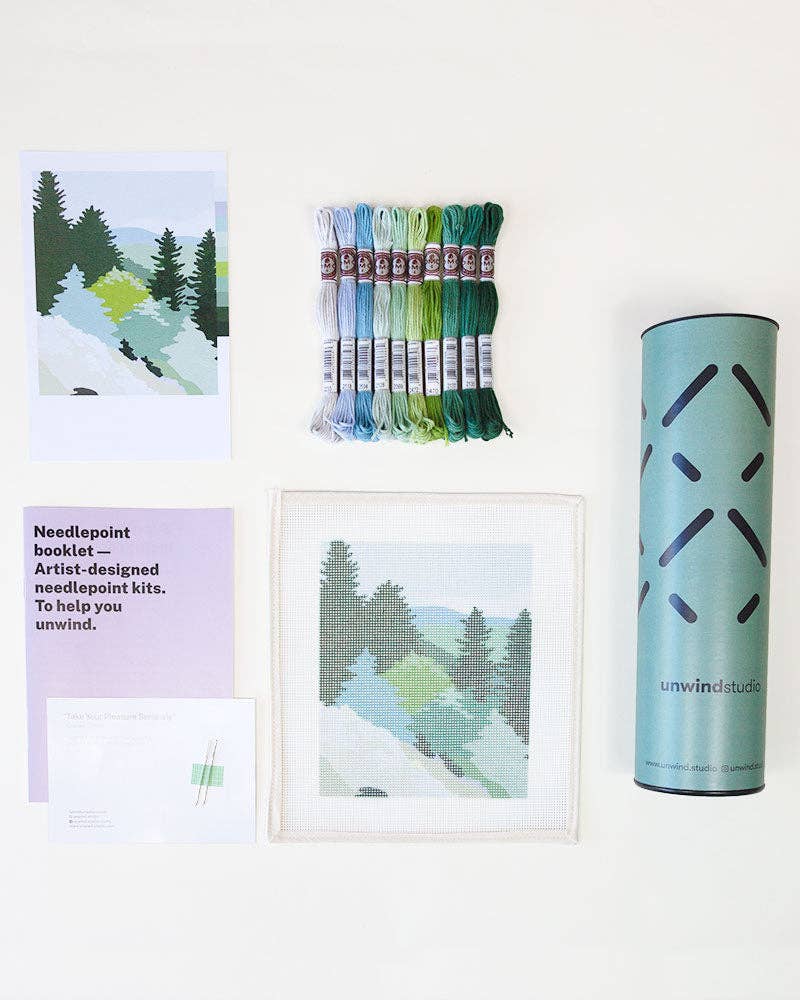 Mountain Spring Needlepoint Kit