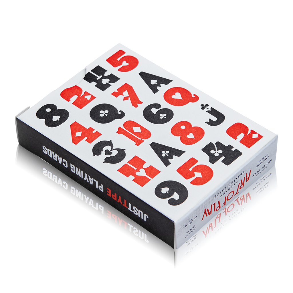 Just Type Playing Cards: Edition 2