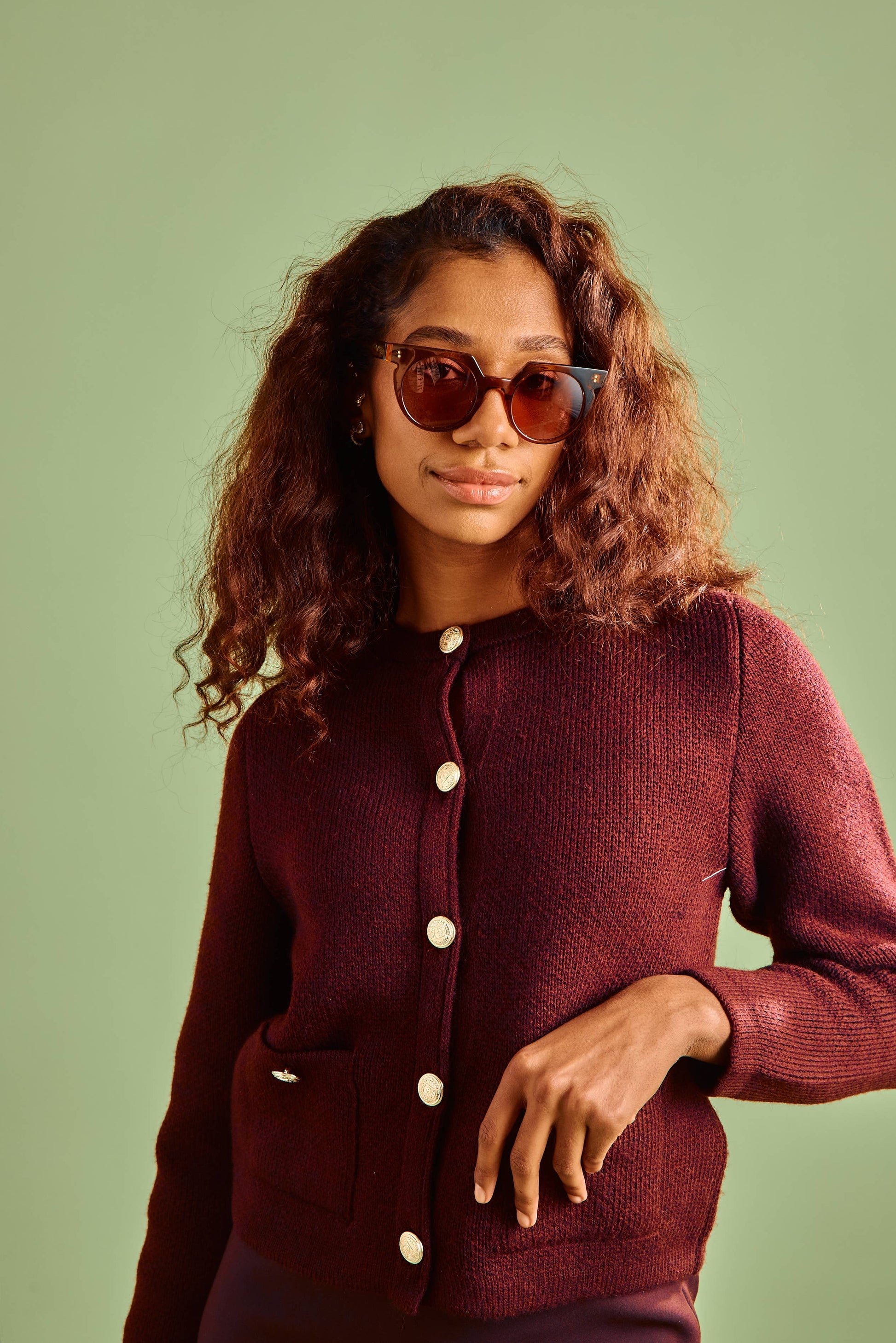 Aster Velvet Urchin Sunglasses