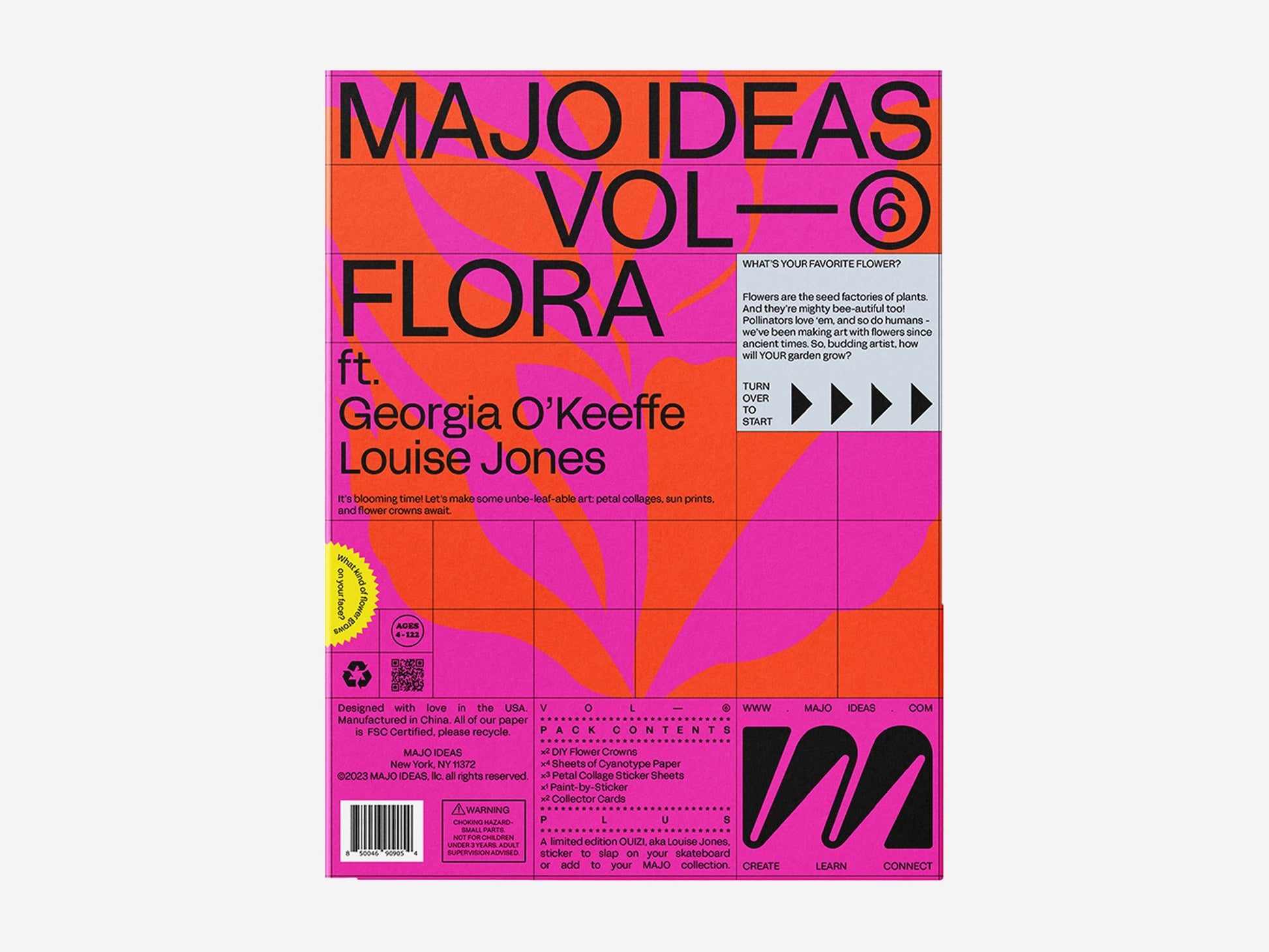 MAJO IDEAS VOL ⑥ — FLORA Sticker Based Art Pack