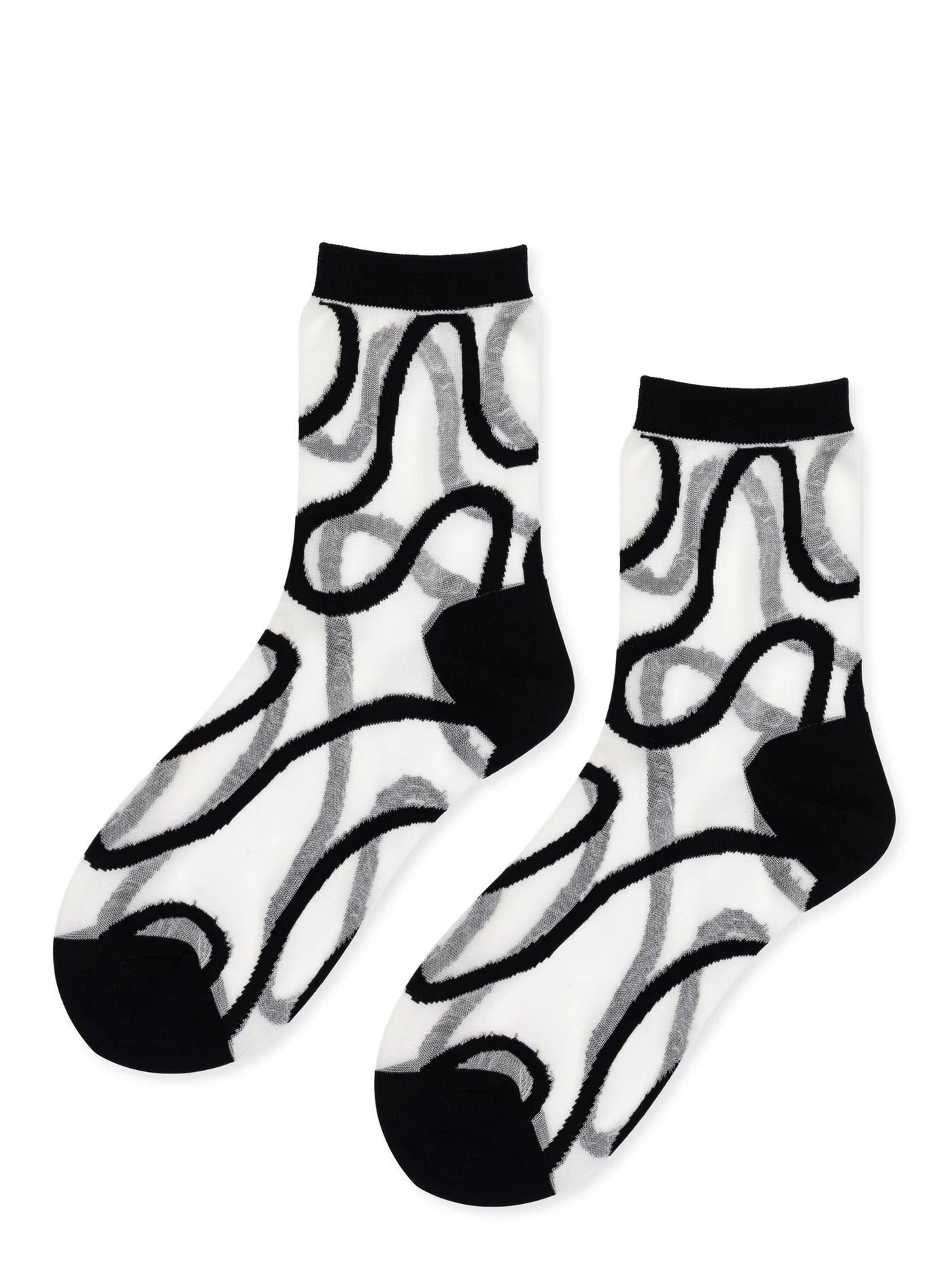 Wiggly Sheer Short Crew