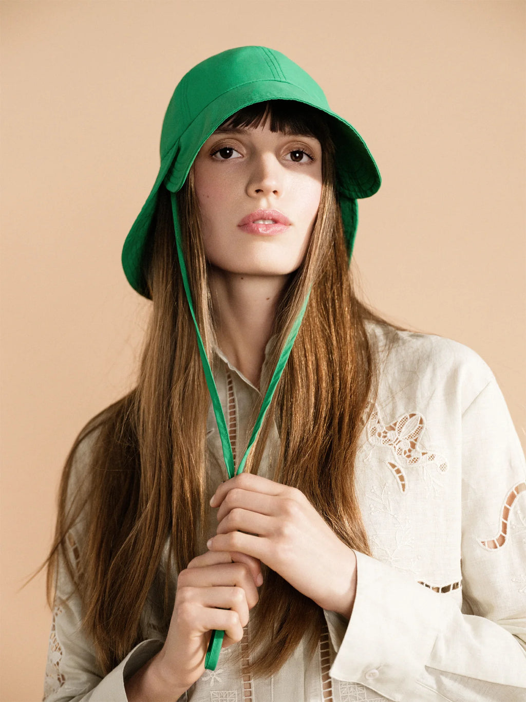 Tulip Bucket Hat - Kelly Green