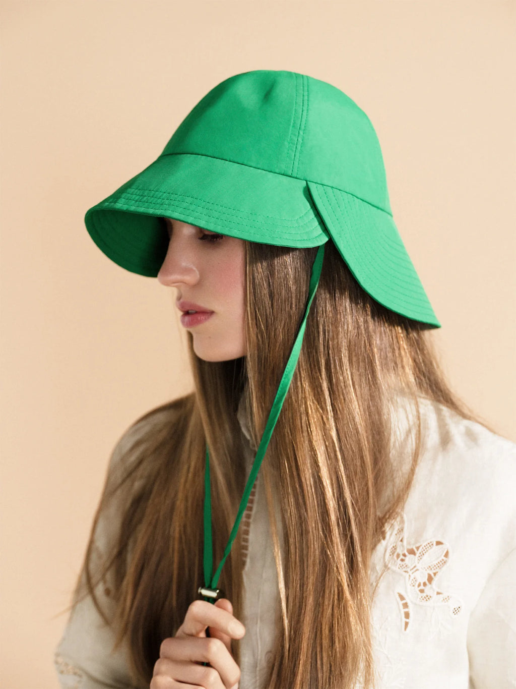 Tulip Bucket Hat - Kelly Green